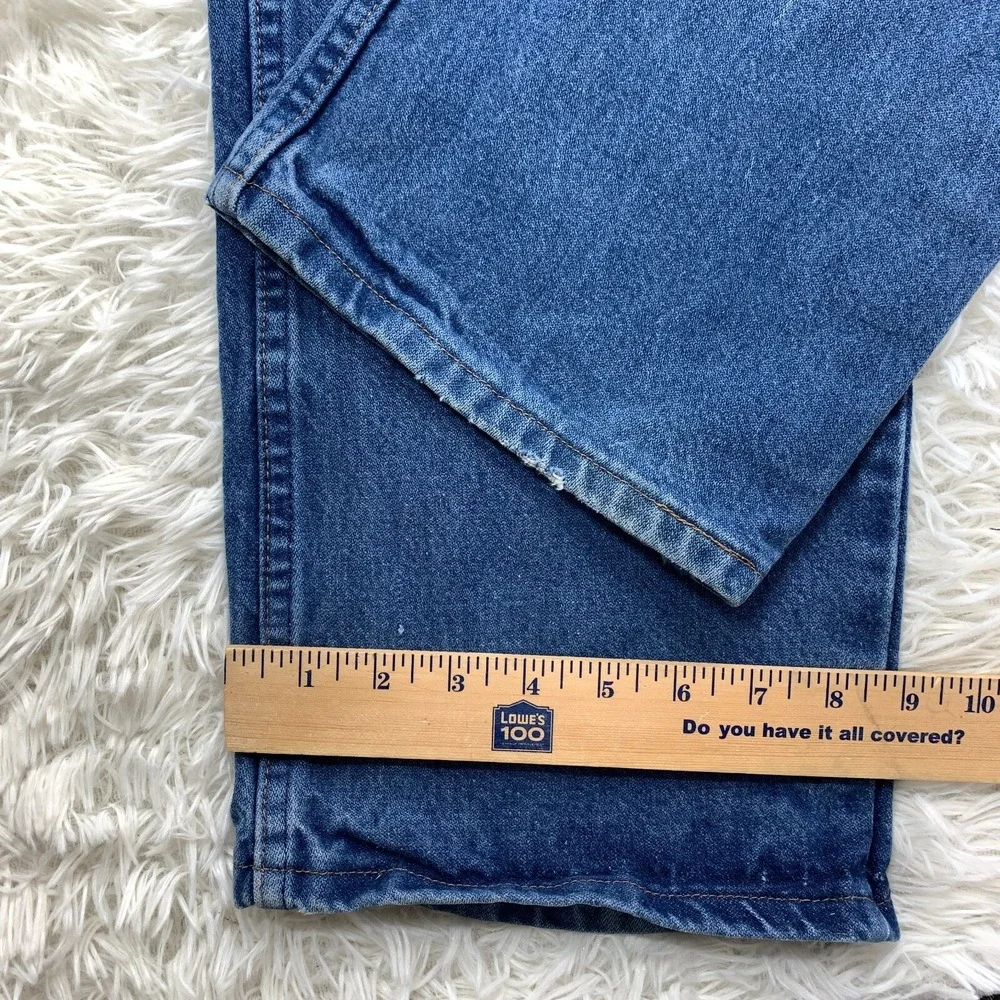 Wrangler Jeans 40x31 Blue Pants 936PWD Cowboy Slim Rigid Western Denim Tag 40x32
